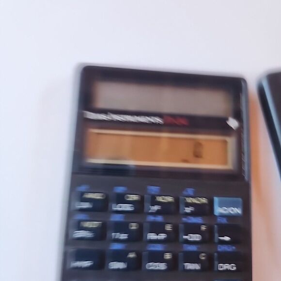Vintage Texas‎ Instruments TI-34 Scientific Solar Calculator & Cover - Picture 3 of 7